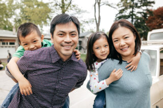 photo - Family of Four Portrait